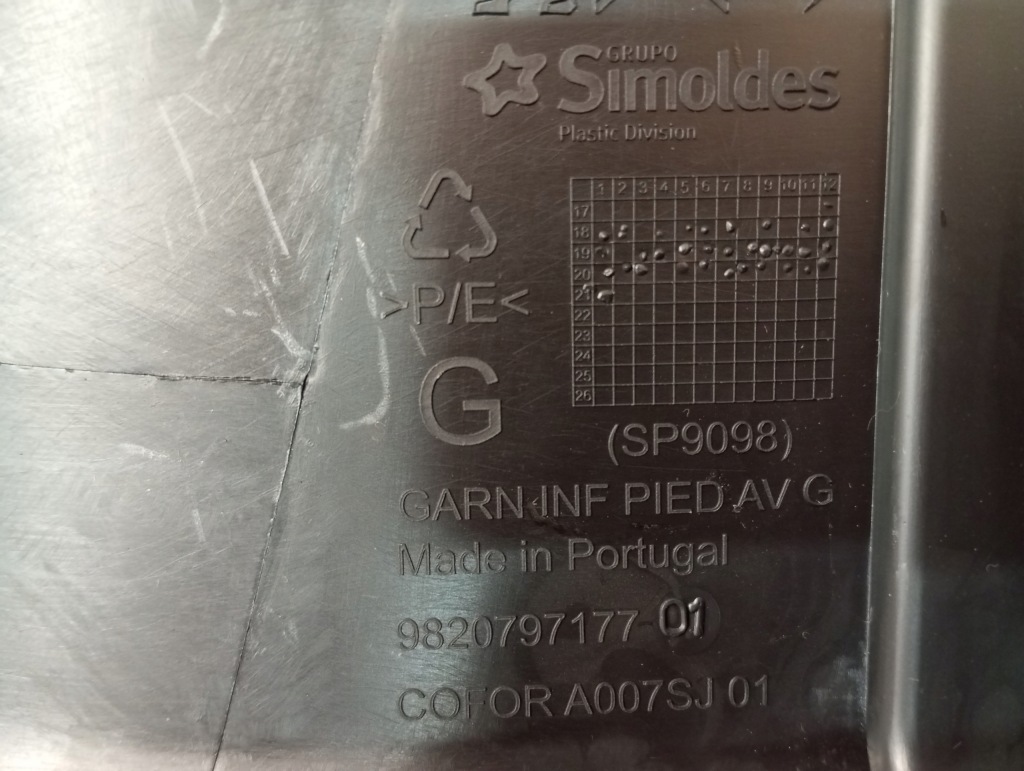 фото №6, Защита накладка порог peugeot 2008 ii 9820797077 9820797177