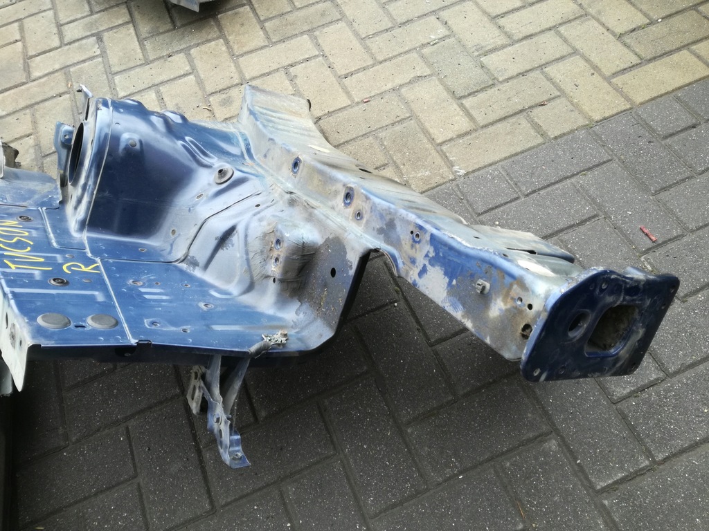 фото №4, Hyundai tucson i 2004 - 2010 rok лонжерон четверть правая перед