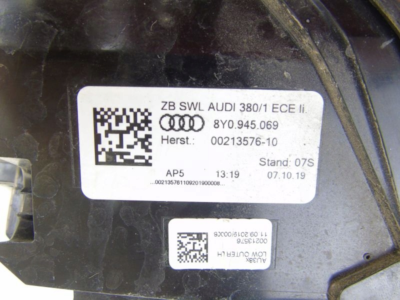 фото №5, Audi a3 8y 8y0 лампа левый задняя задняя левая sportback