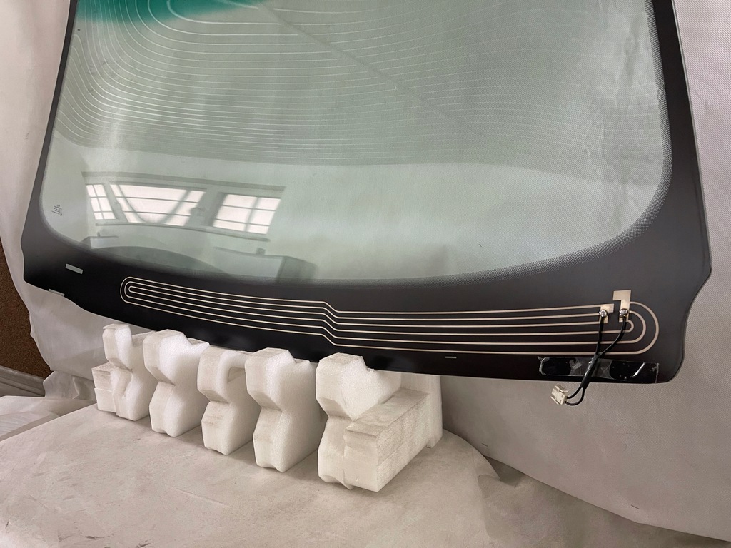 фото №6, Bmw 7 e65 e66 скло передня лобове підігрів nowa po 2000-