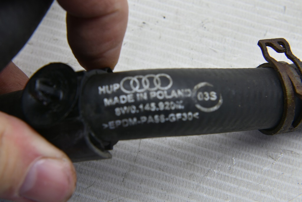 фото №4, Audi a4 b9 lift 2.0tdi труба шланг магистраль wody