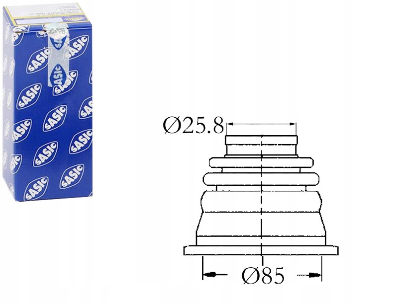 фото №1, Sasic 4003408 набор защита, система рулевой