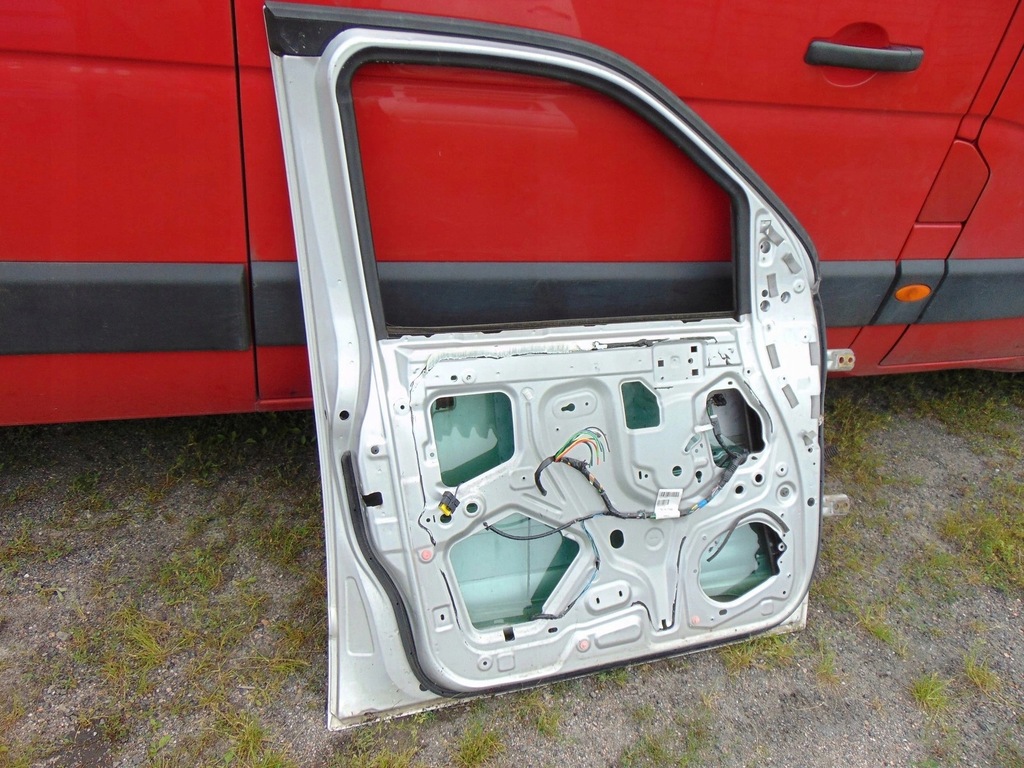 фото №12, Дверь левый перед nissan navara pathfinder серебристый