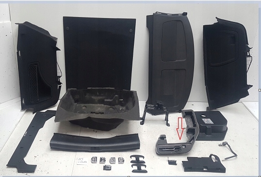 фото №1, Вкладыш пенополистирол багажника audi a5 8t