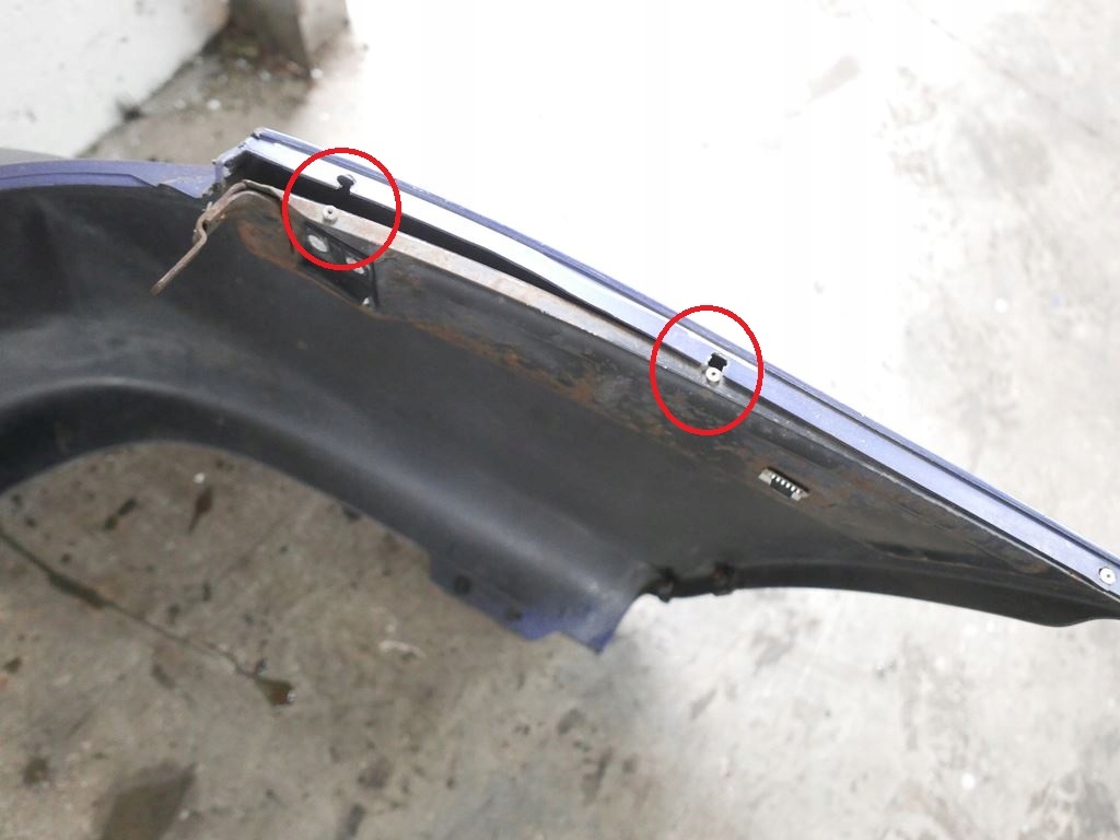 фото №13, Бампер задняя задний p1 kia carnival i fl 01-05