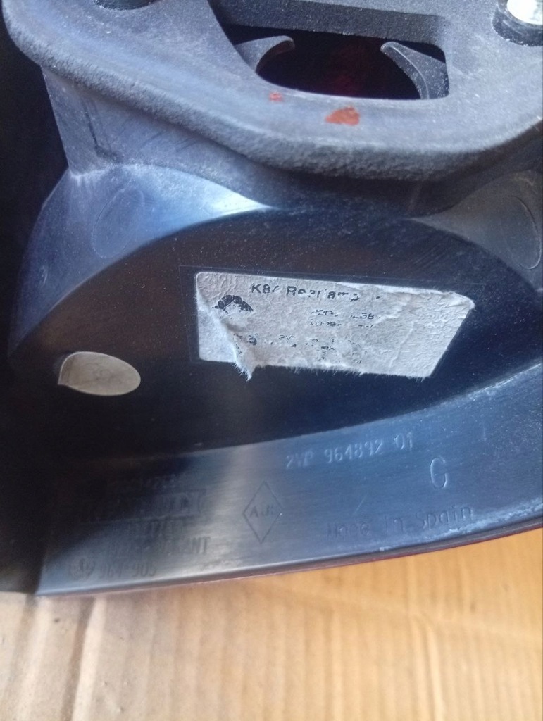 фото №4, Лампа ліва задня лівий задня renault megane ii