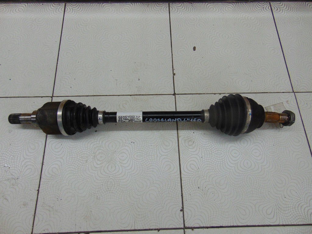 фото №1, Приводной вал левая opel crossland x 1.6d 9809710080