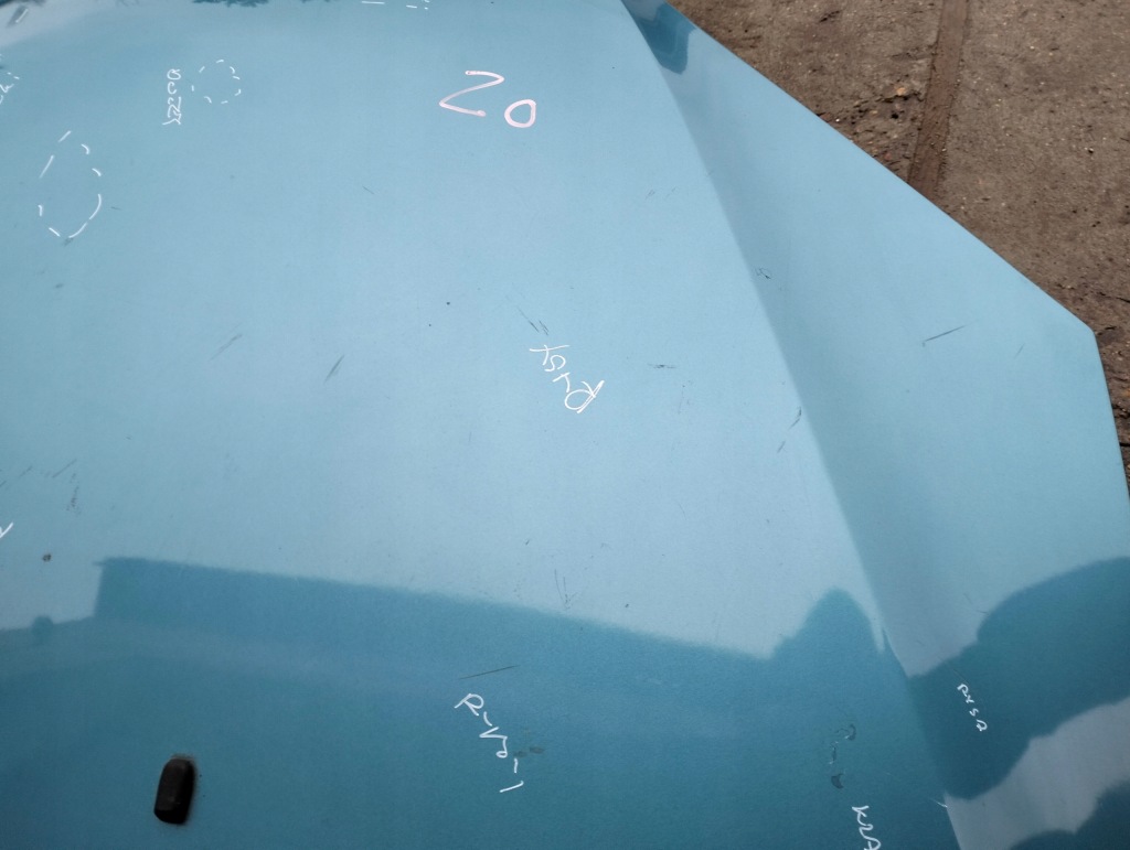 Капот кришка двигуна ford focus mk2 кабріолет  cc колір t7 lata 04-08 Зі Шроту