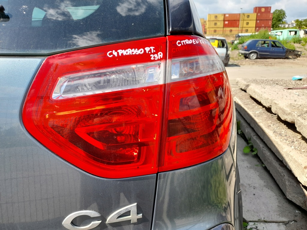 фото №5, Citroen c4 picasso лампа правий задня права крила