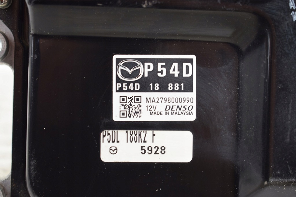 фото №4, Бортовий комп'ютер блок керування mazda 2 dj p54d18881