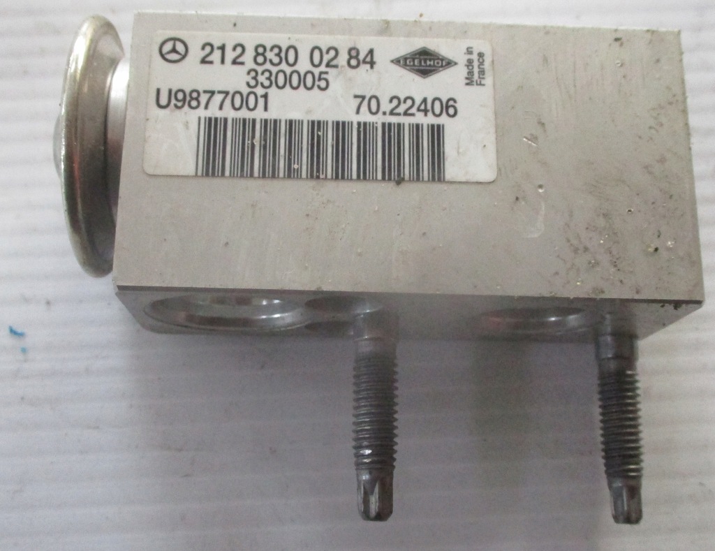 фото №1, Mercedes cls w218 клапан радіатора кондиціонера