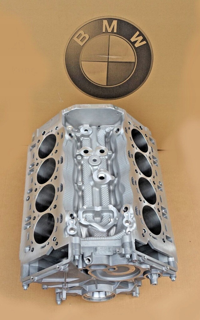 фото №6, New блок двигателя s63b44b s63 оригинальный номер 8093293 f90 m5 f95 x5m новый lift