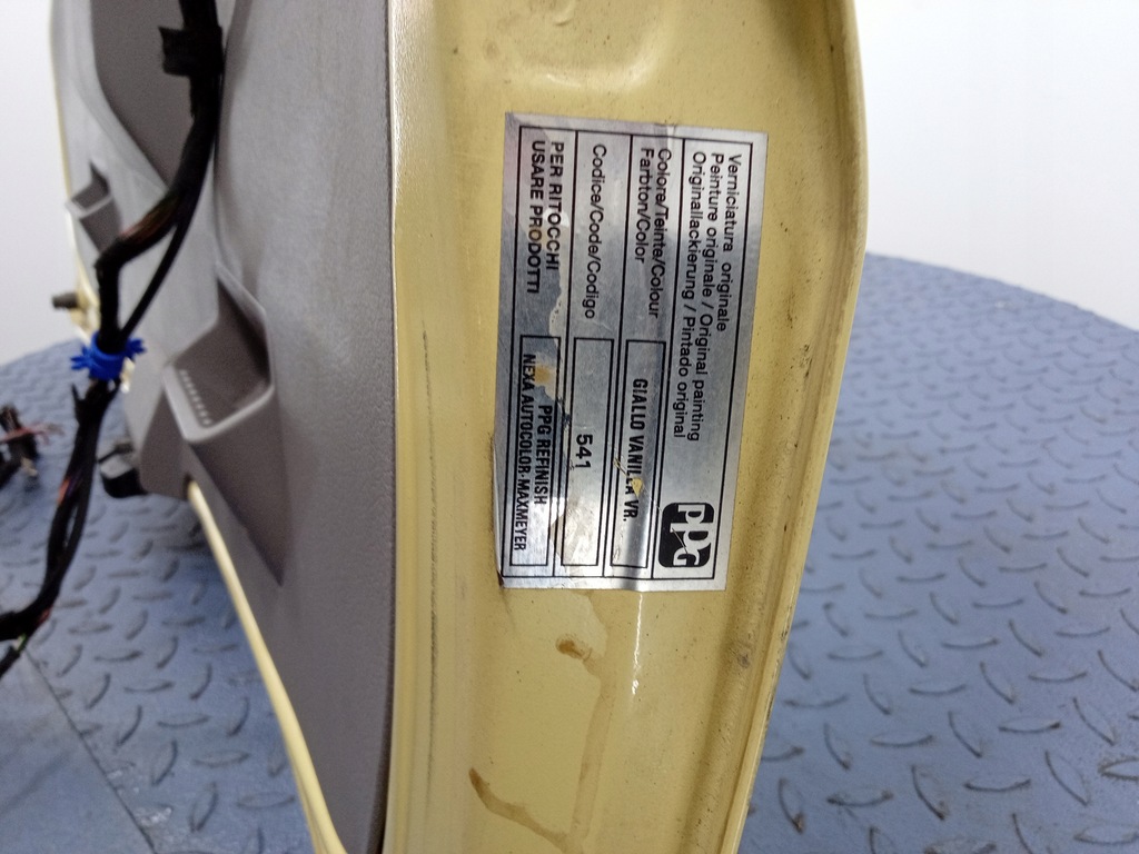 фото №8, Fiat panda ii кришка багажника багажника задня задня 541