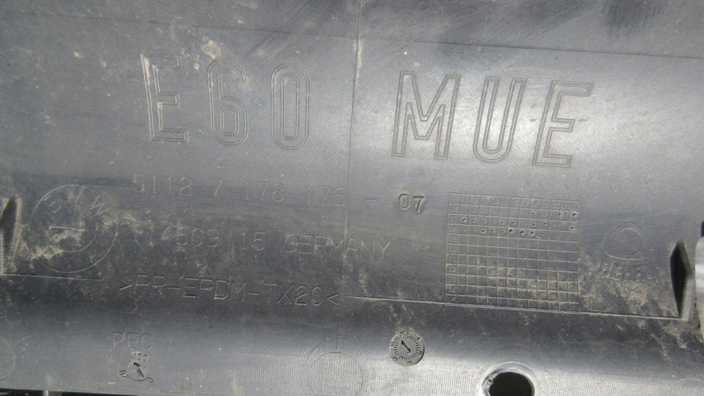 фото №9, Bmw 5 e60 lift sedan підсилювач бампера задня // 367