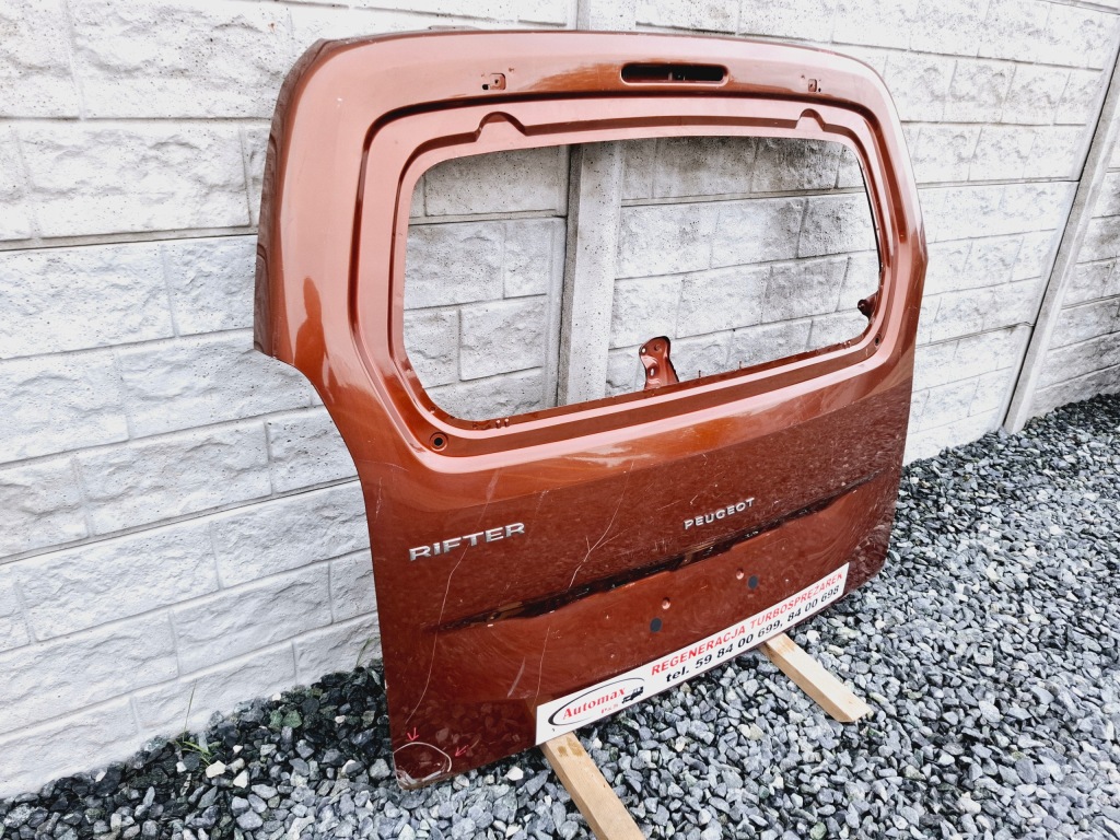 фото №2, Крышка багажника багажника крышка задняя задняя peugeot rifter 2018- #8412