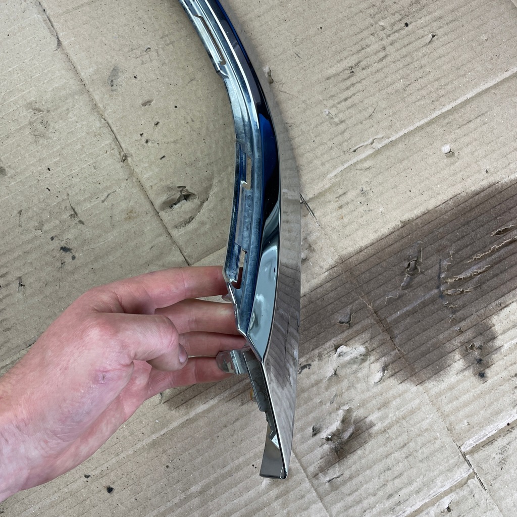 фото №15, Mitsubishi outlander iii gf 2015-21 левая нижняя молдинг бампера 6407a143