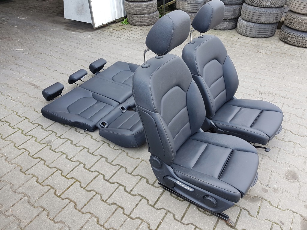 фото №1, Mercedes gla w156 x156 сиденья кожаный заднее сиденье
