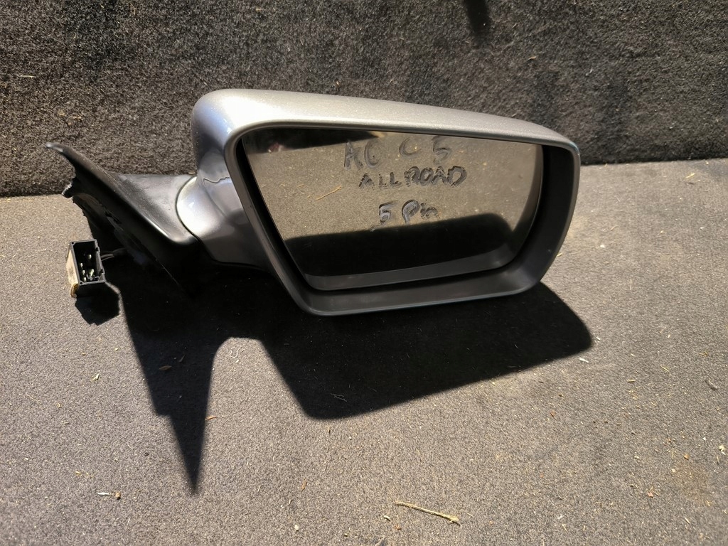 фото №1, Audi a6 c5 allroad дзеркало праве 5 pin europa колір