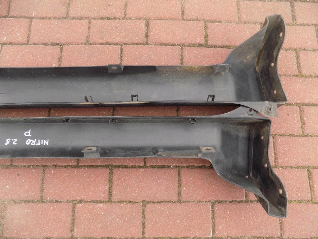 фото №5, Dodge nitro молдинг накладки пороговые kpl