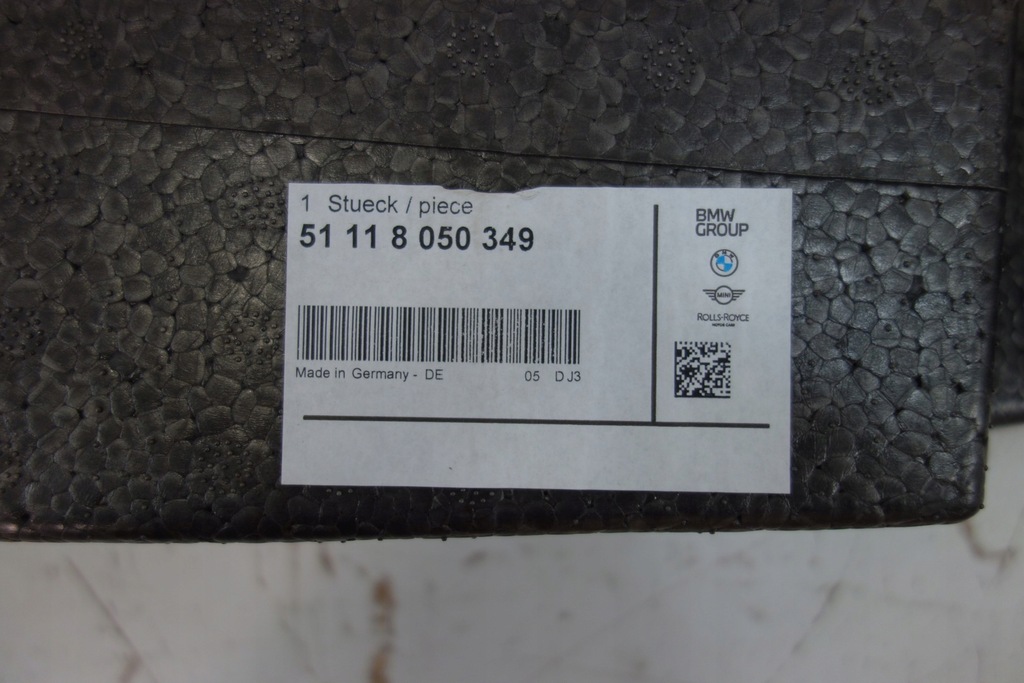 фото №9, Bmw 6 f12 f13 абсорбер бампера перед новий! oe! 8050349