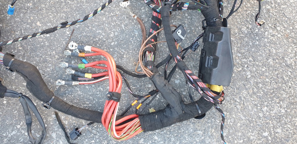 фото №15, Жгут электропроводка электрическая провода разъёмы mercedes s w221 s600 оригинальный номер eu