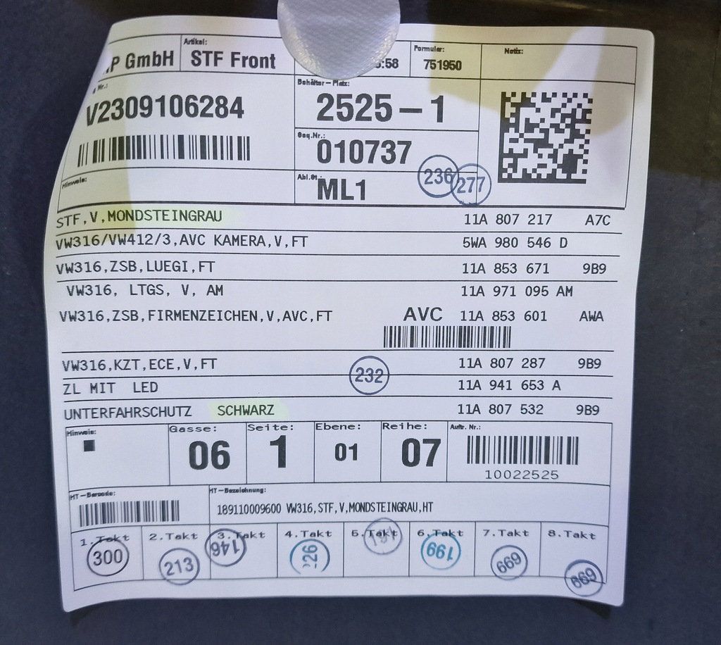 фото №13, Бампер vw id.4 id4 бампер передний перед la7c 4pdc 11a807217