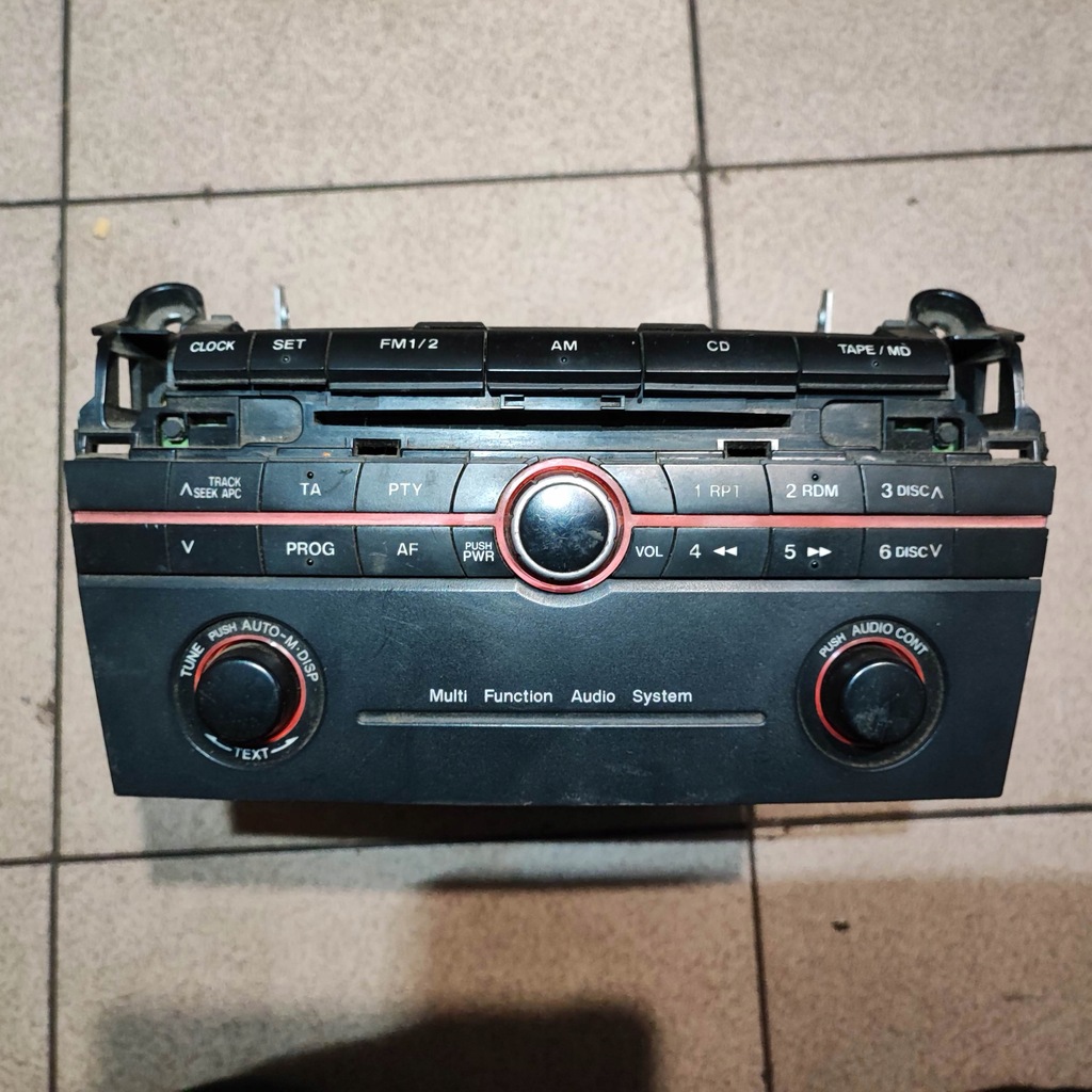 фото №1, Радіо cd mazda 3 03-09