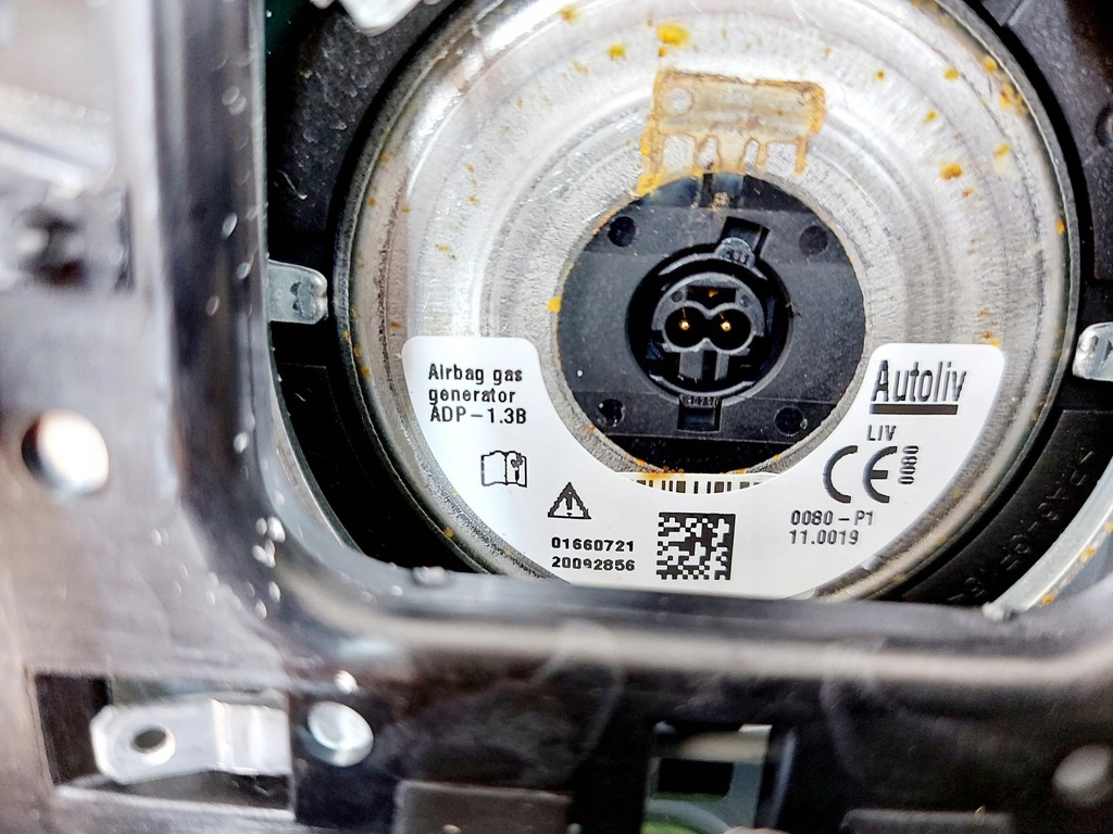 фото №7, Volvo v60 ii 21r. подушка водія подушка безпеки оригінальна 39834727