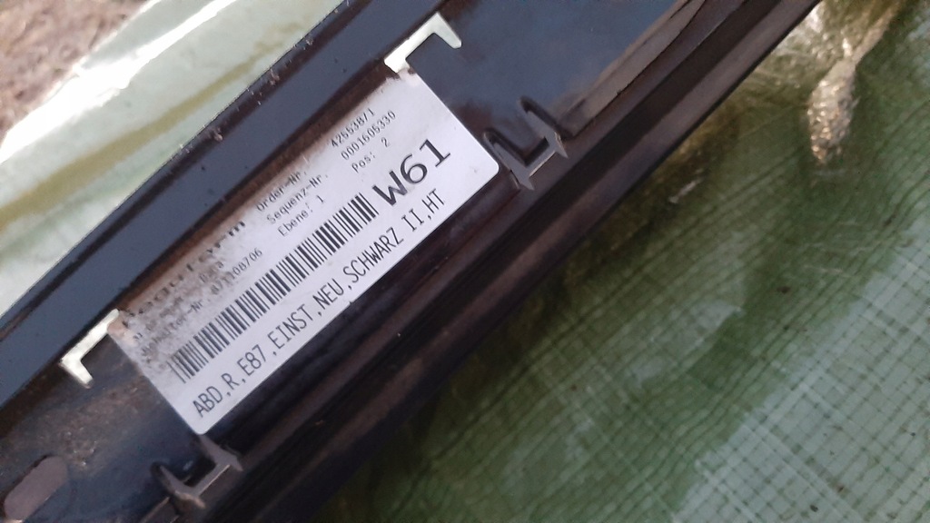 фото №9, Bmw 1 e87 e81 молдинг порог порог левая правая kpl