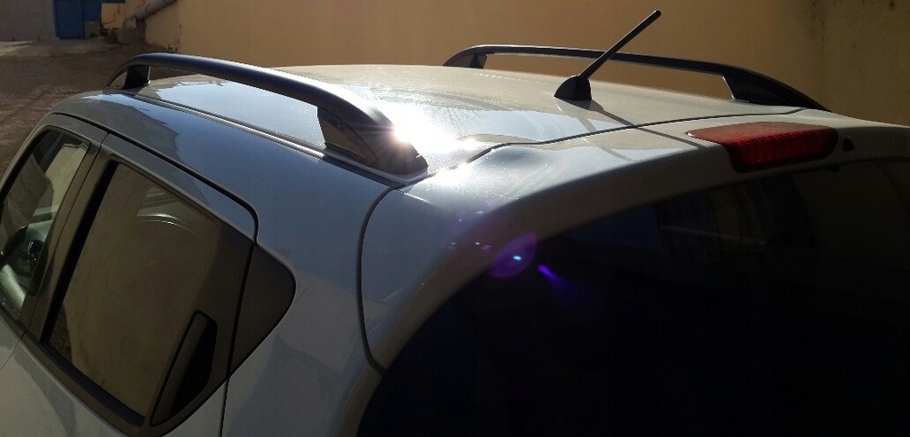 фото №10, Ford transit courier 2014-2023 рейлинги кровельные багажник прочный тихий чёрный