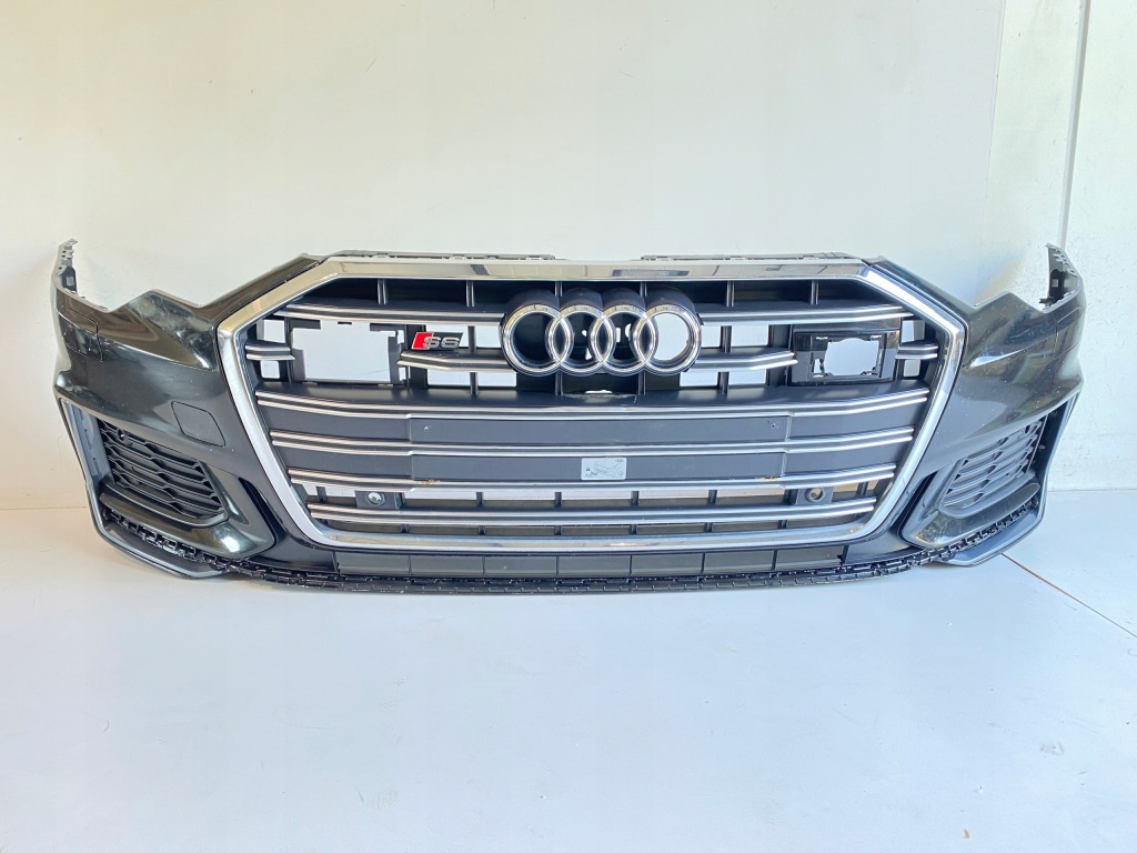 фото №1, Бампер передний перед решётка радиатора решётка радиатора audi a6 s6 c8 4k0 s-line 2018-