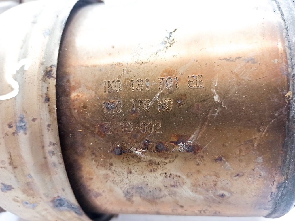 фото №9, Volkswagen eos 2010 фильтр частиц твердых катализатор / fap / dpf