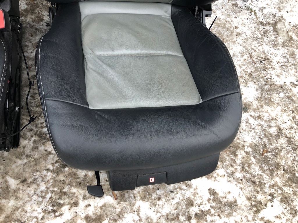 фото №5, Mercedes w212 sedan сидіння оббивка заднє сидіння шкіра