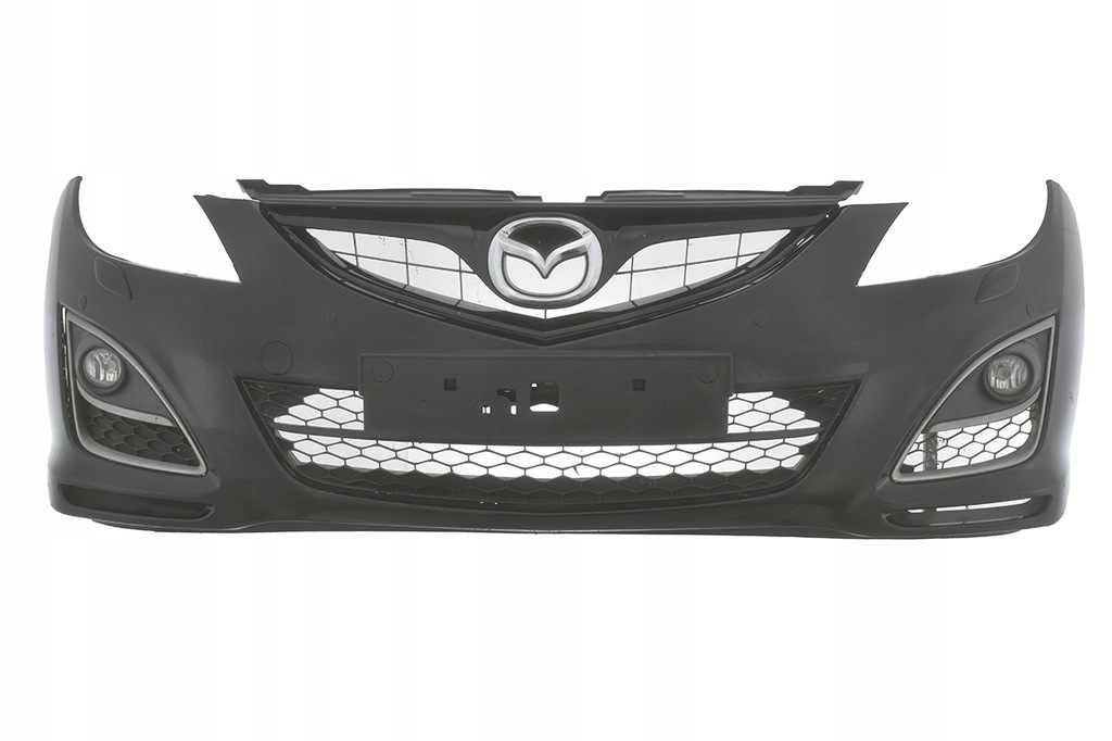 фото №1, Бампер передній перед mazda 6 ii gh lift pdc омивачі