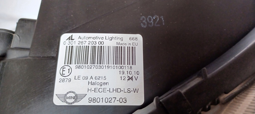 фото №6, Лампа mini cooper cauntryman r60 030126720300 l.