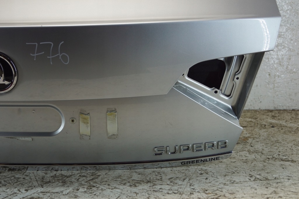 фото №6, Крышка багажника багажника задняя skoda superb ii lift hb