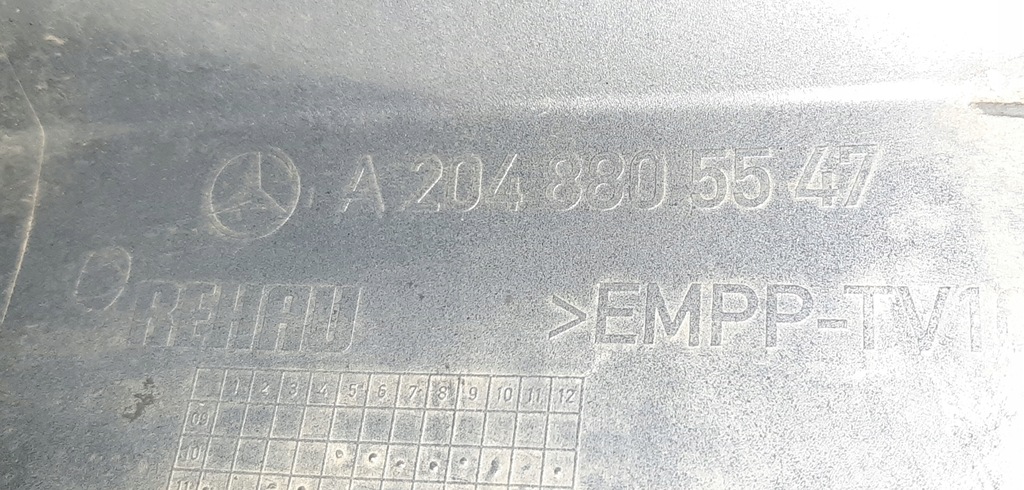 фото №16, Mercedes c-klasa w204 бампер перед передній lift