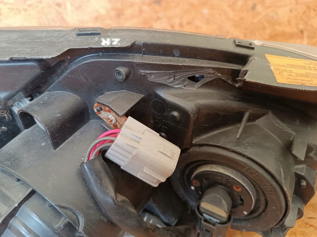 фото №10, Лампа левый перед фара eu subaru impreza 2007- ксенон