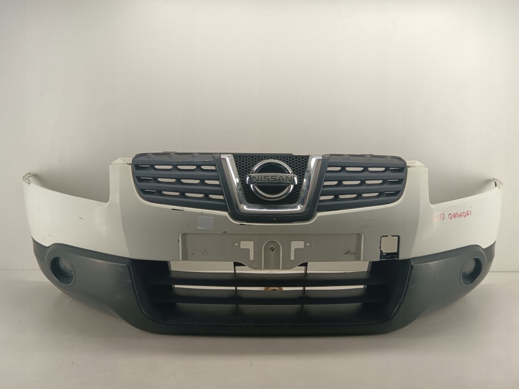 фото №1, Бампер передний решётка радиатора nissan qashqai j10 06-09
