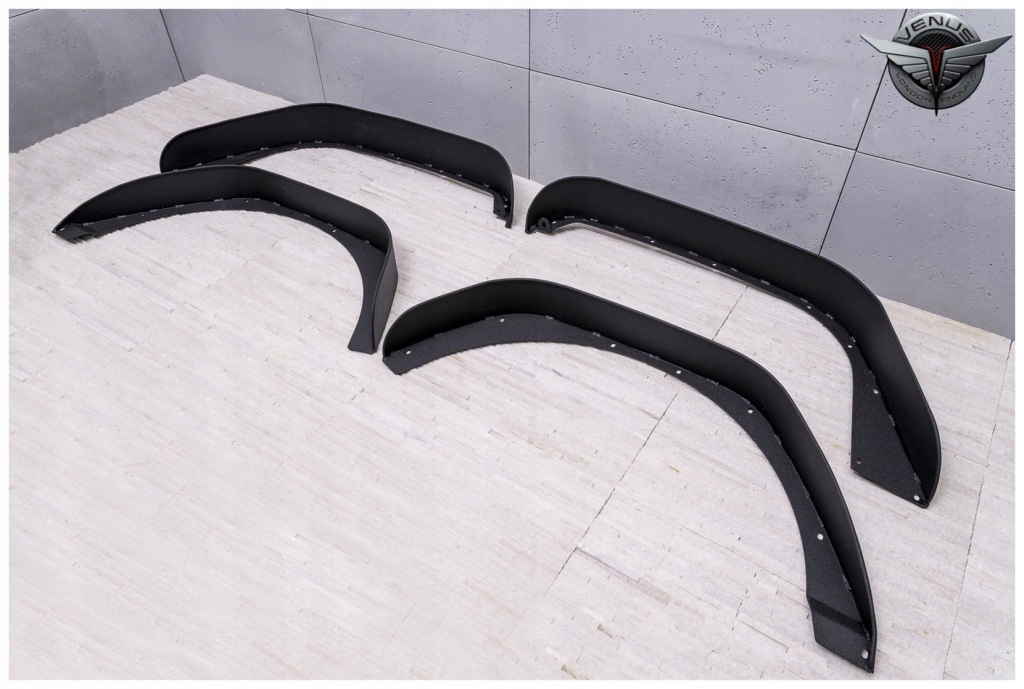 фото №10, Jeep wrangler jl расширители крыльев сталь 2018+