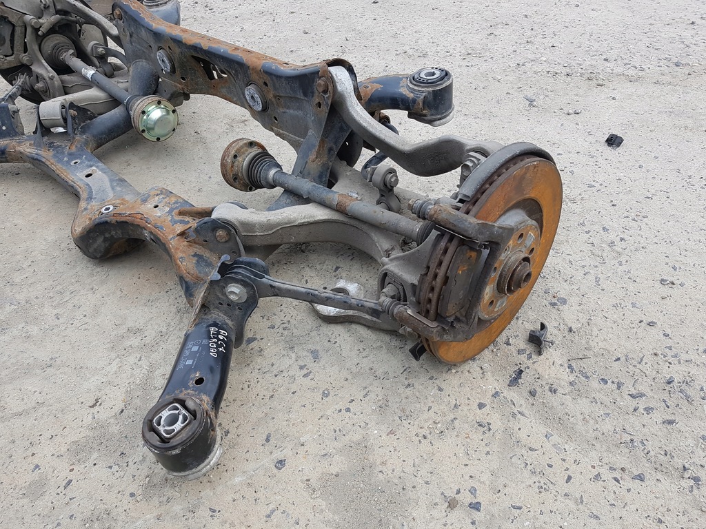фото №6, Audi a6 c7 lift allroad 2.7 балка подвеска задняя
