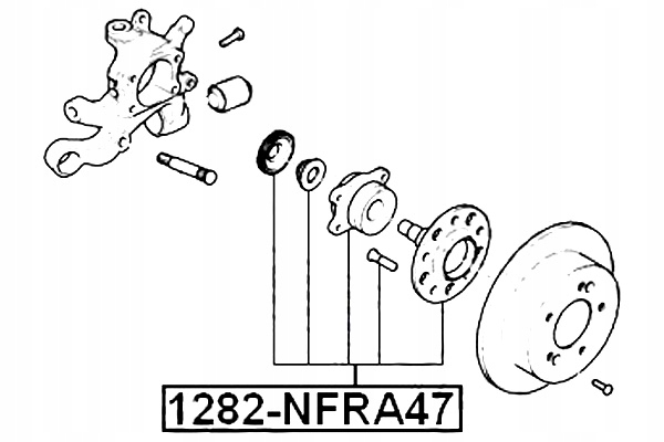 фото №3, Ступиця задня febest