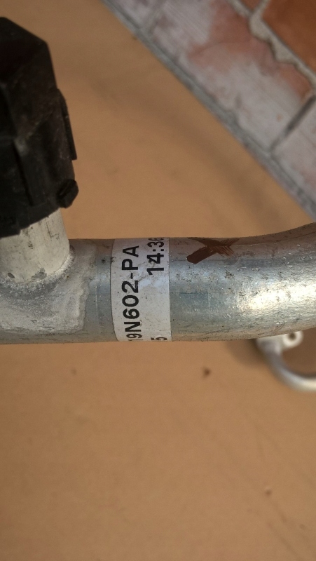 фото №5, Ford mondeo mk5 1.5 tdci шланг кондиціонера