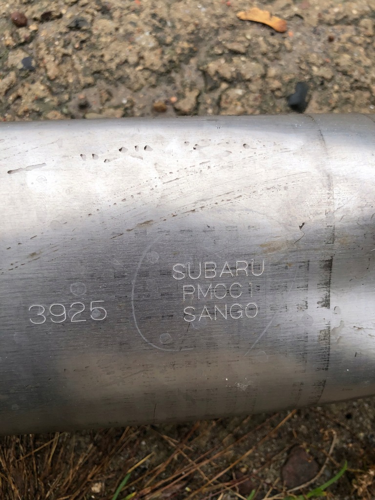 фото №12, Subaru brz toyota yaris rg86 гасник вихлоп новий