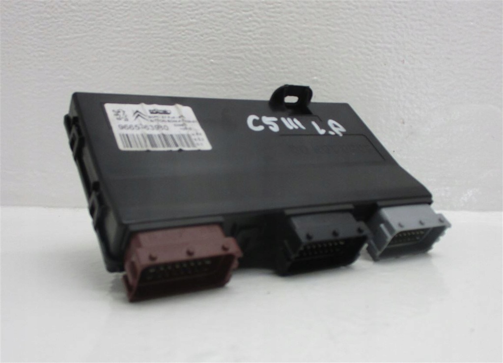фото №5, Модуль блок управления сиденье citroen c5 iii 9665363980