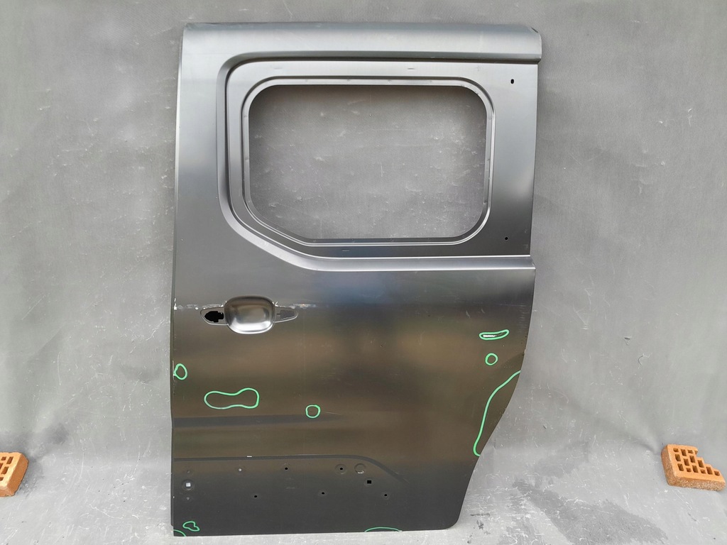 фото №1, Peugeot berlingo iv 18- дверь задняя задние левая na стекло oryg