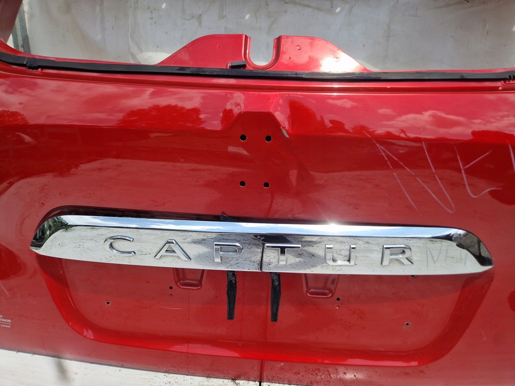фото №11, Renault captur i 1 13-19 крышка багажника багажника задняя задняя