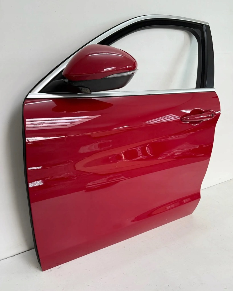 фото №3, Alfa romeo stelvio дверь левая перед зеркало красные цвет