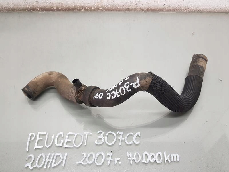 фото №1, Wąż труба wody peugeot 307 2.0 hdi