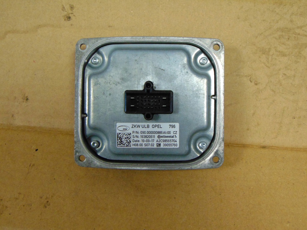 фото №1, Opel astra k v 15- преобразователь модуль led intellilux 39055760